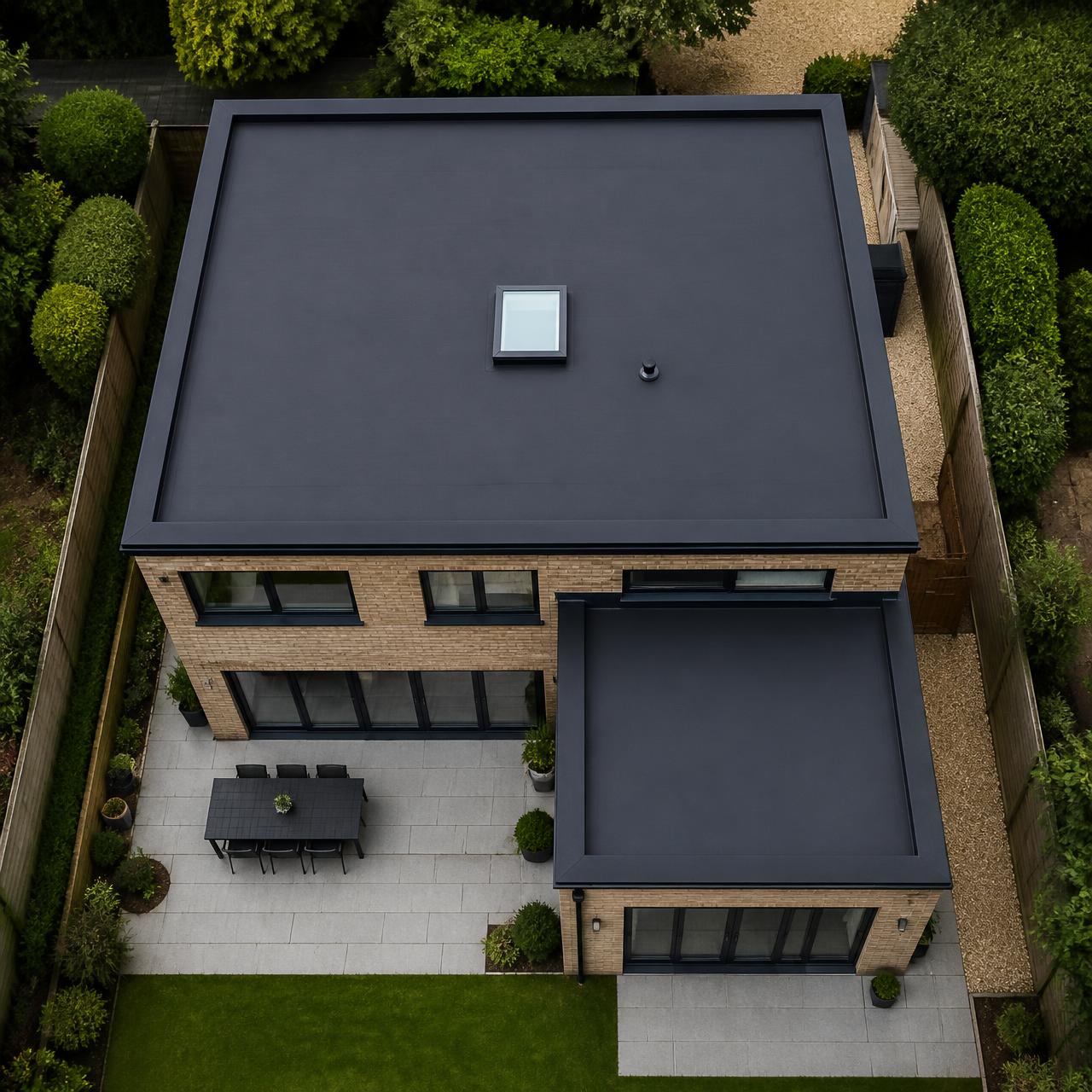 Captura Roofing flat roof installation
